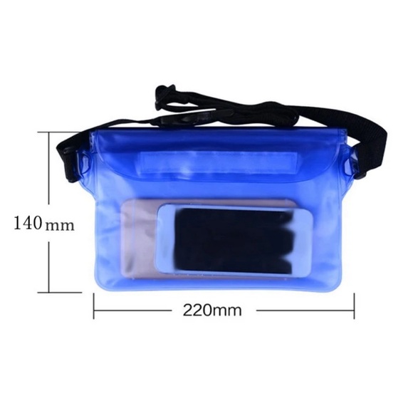 613. Waterproof Swimming Beach Boat Sports Waist Pack Bag pink blue green black - Picture 8 of 12